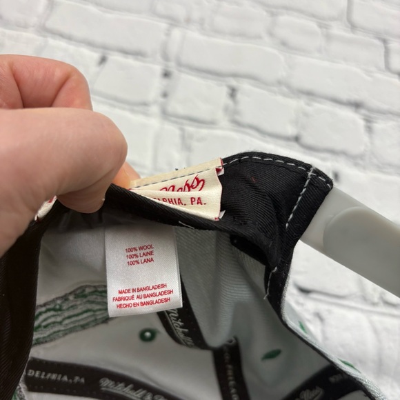 Vintage Collection Y2K Philadelphia Eagles NFL Mitchell Ness Snapback Hat Cap - Picture 9 of 12